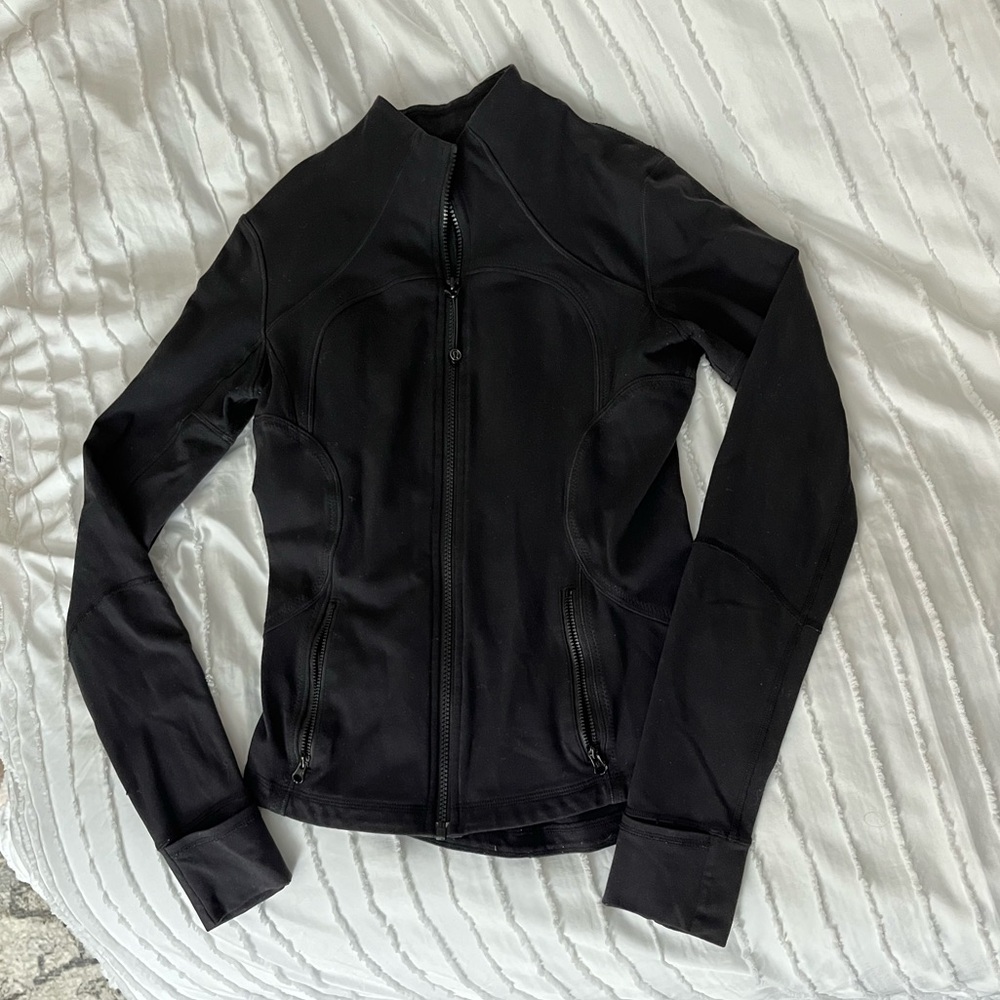 lululemon Define Black Full Zip Jacket Size 4